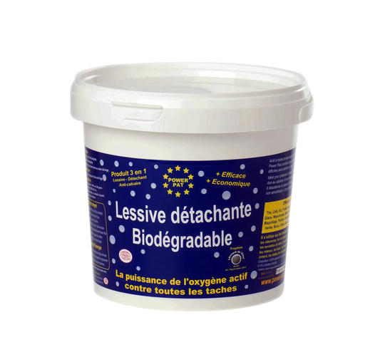 Lessive Détachante Biodégrable POWERPAT® 2 kgs soit 35€ le kg