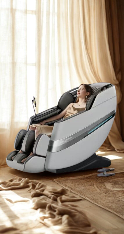 Fauteuil Massant   Néoma BLANC/CHOCOLAT 3D