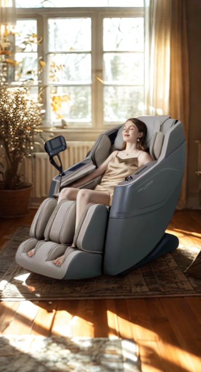 Fauteuil Massant   Impérial GRIS/BRUN 3D