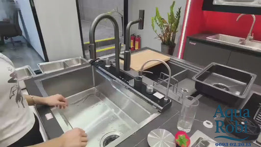 Évier 4-en-1 Design – Modèle LONHEO